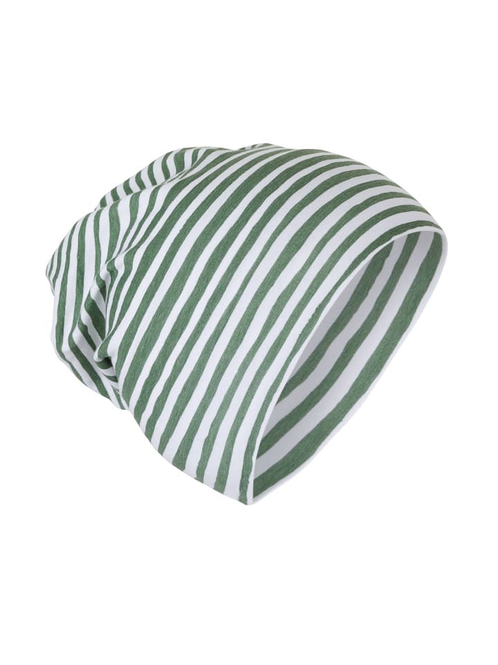 Sterntaler Beanie Streifen in sattes grün günstig kaufen