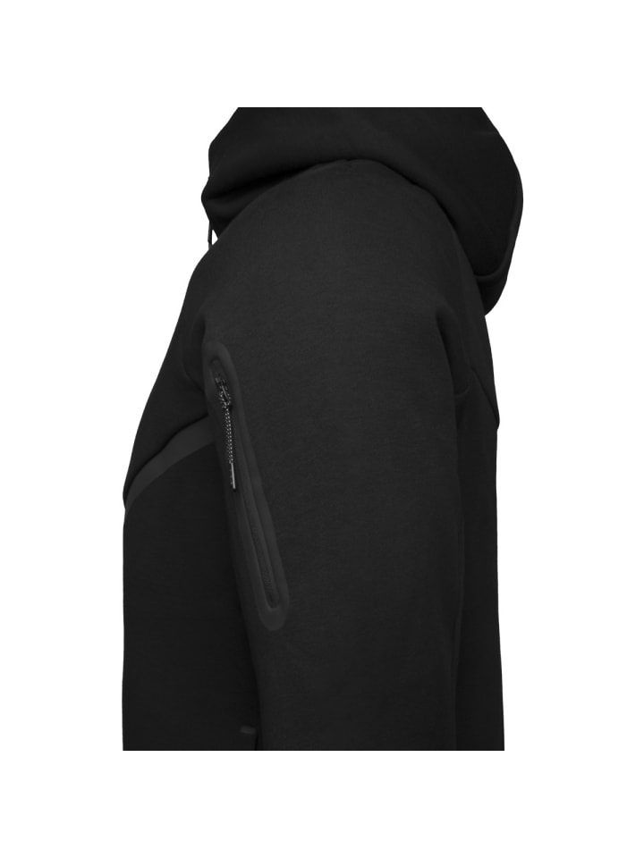 Nike Fleecejacke Tech Fleece Full-Zip Windrunner Hoodie in schwarz günstig kaufen