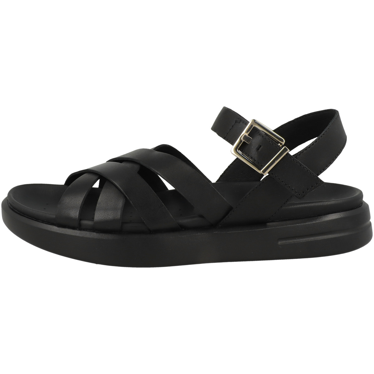 Geox D Xand 2S B Sandale schwarz