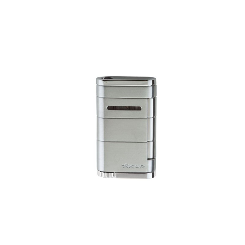 Feuerzeug Jetflamme Xikar, allume single Steel Silver