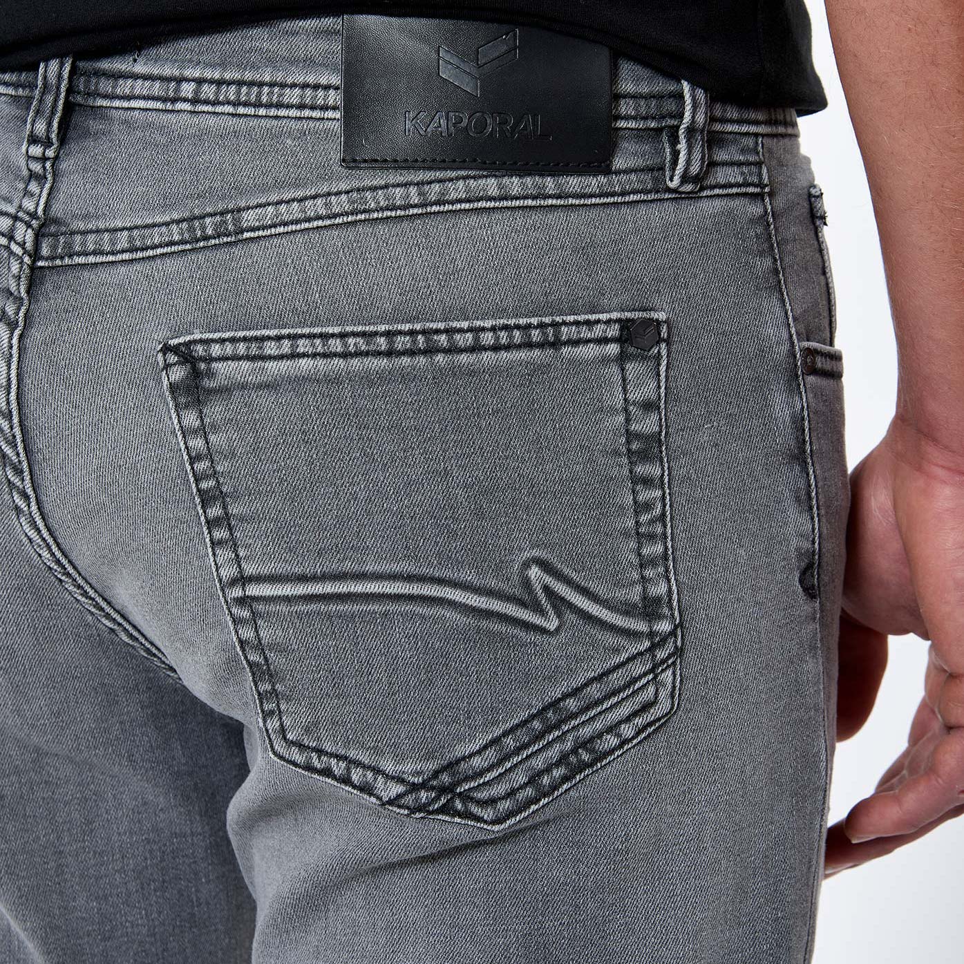 DATTT  Jean gris straight Homme