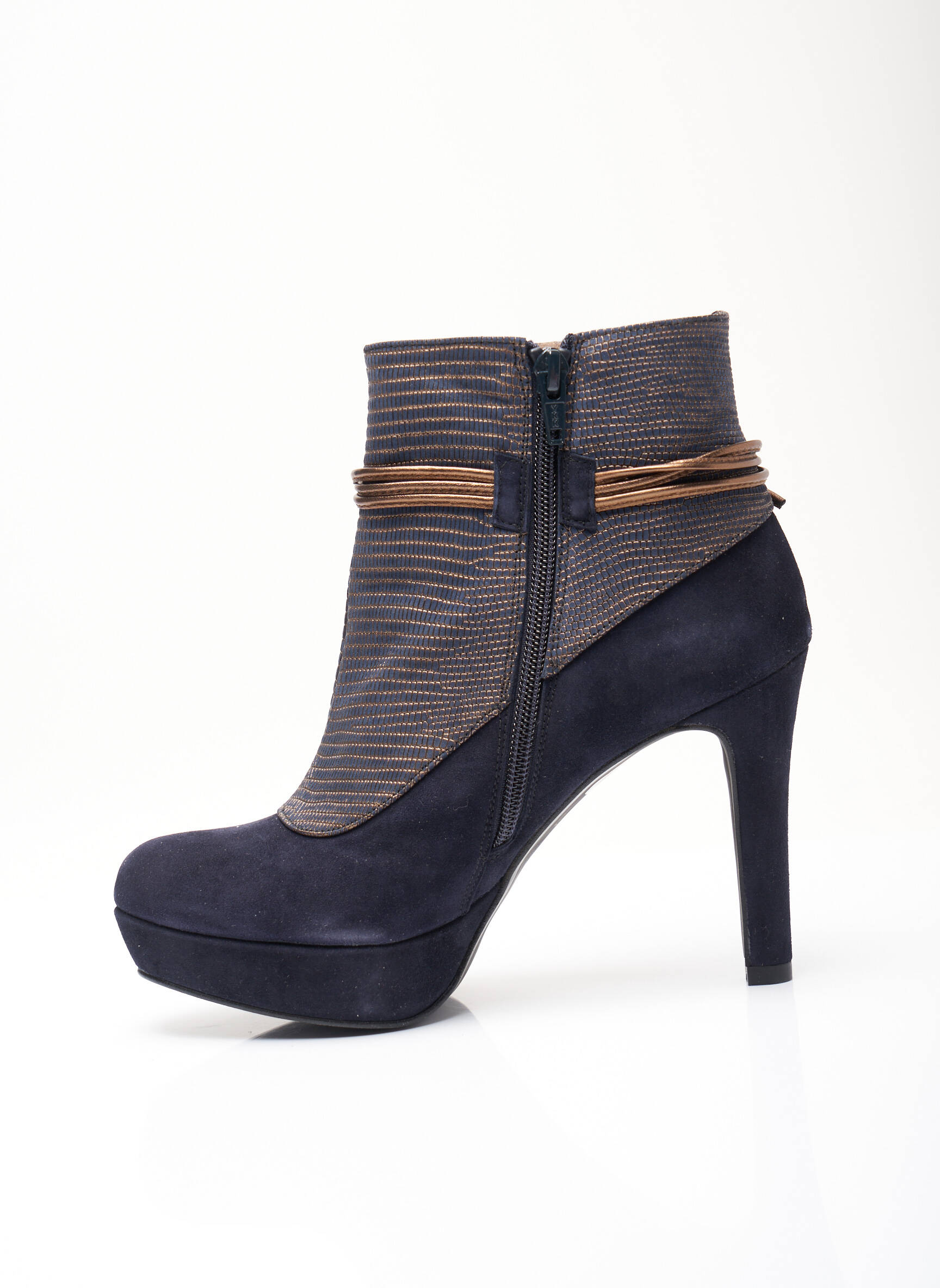 Lodi Bottines Femme couleur bleu
