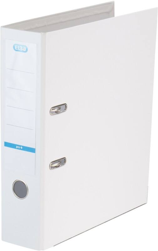 ELBA Rado Star Smart Pro  Ordner DIN A4 80 mm Weiß 2 Ringe PVC (Polyvinylchlorid) Matt Hochformat