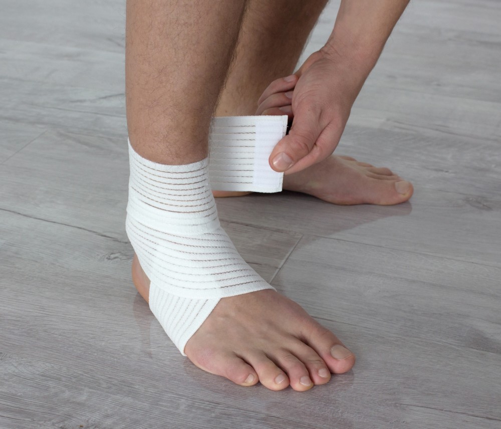 SGL Knöchelkreuzbandage,rohweiß