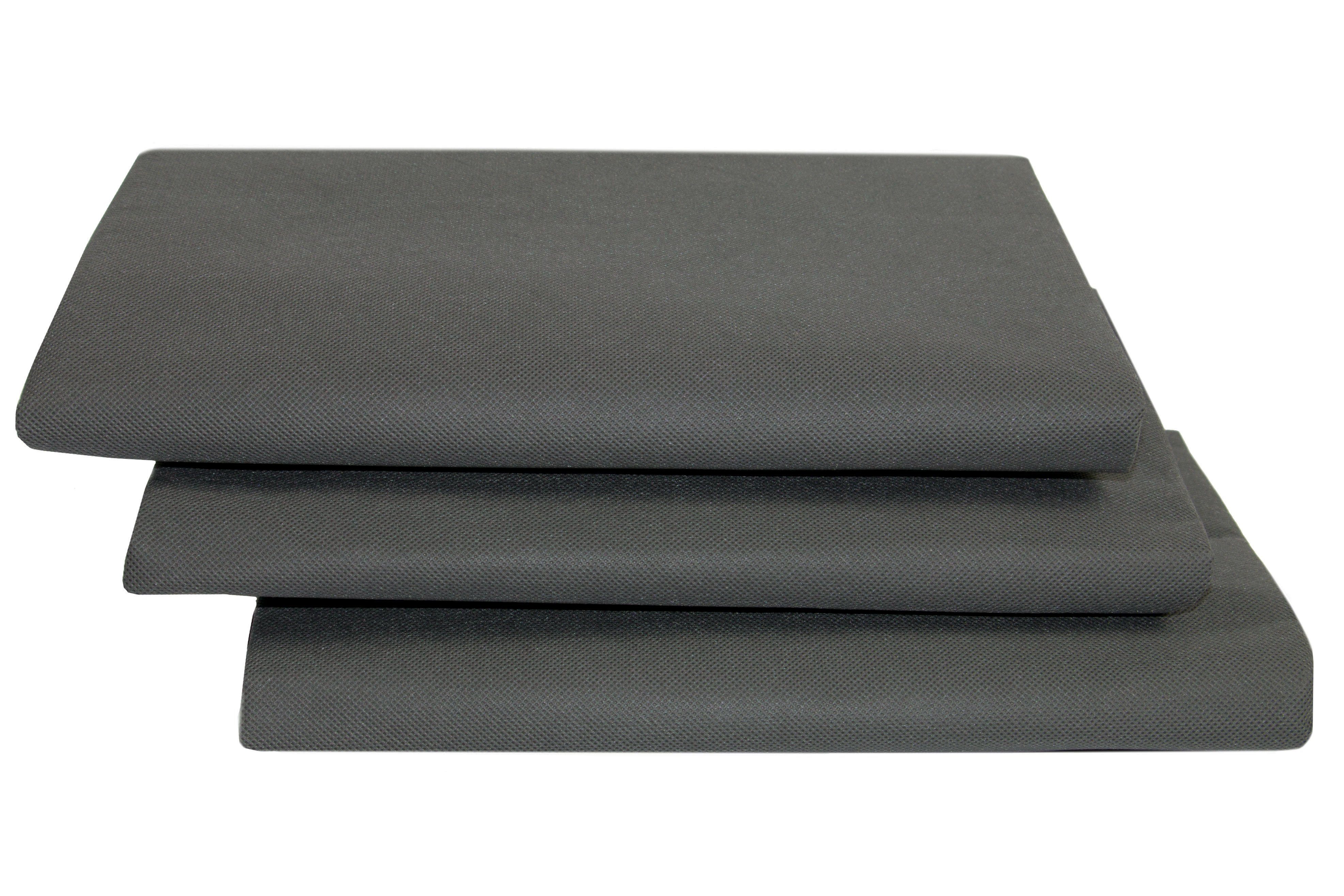 ZOLLNER Kleidersack (3 St) atmungsaktiv, Vliessstoff mit PVC, mit Sichtfenster