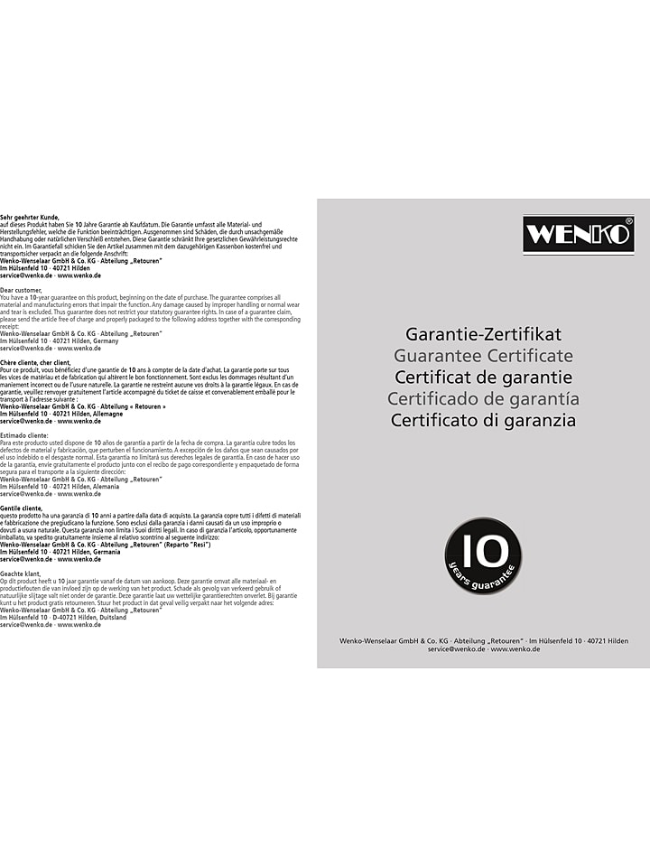 Wenko Toilettenpapierhalter 
