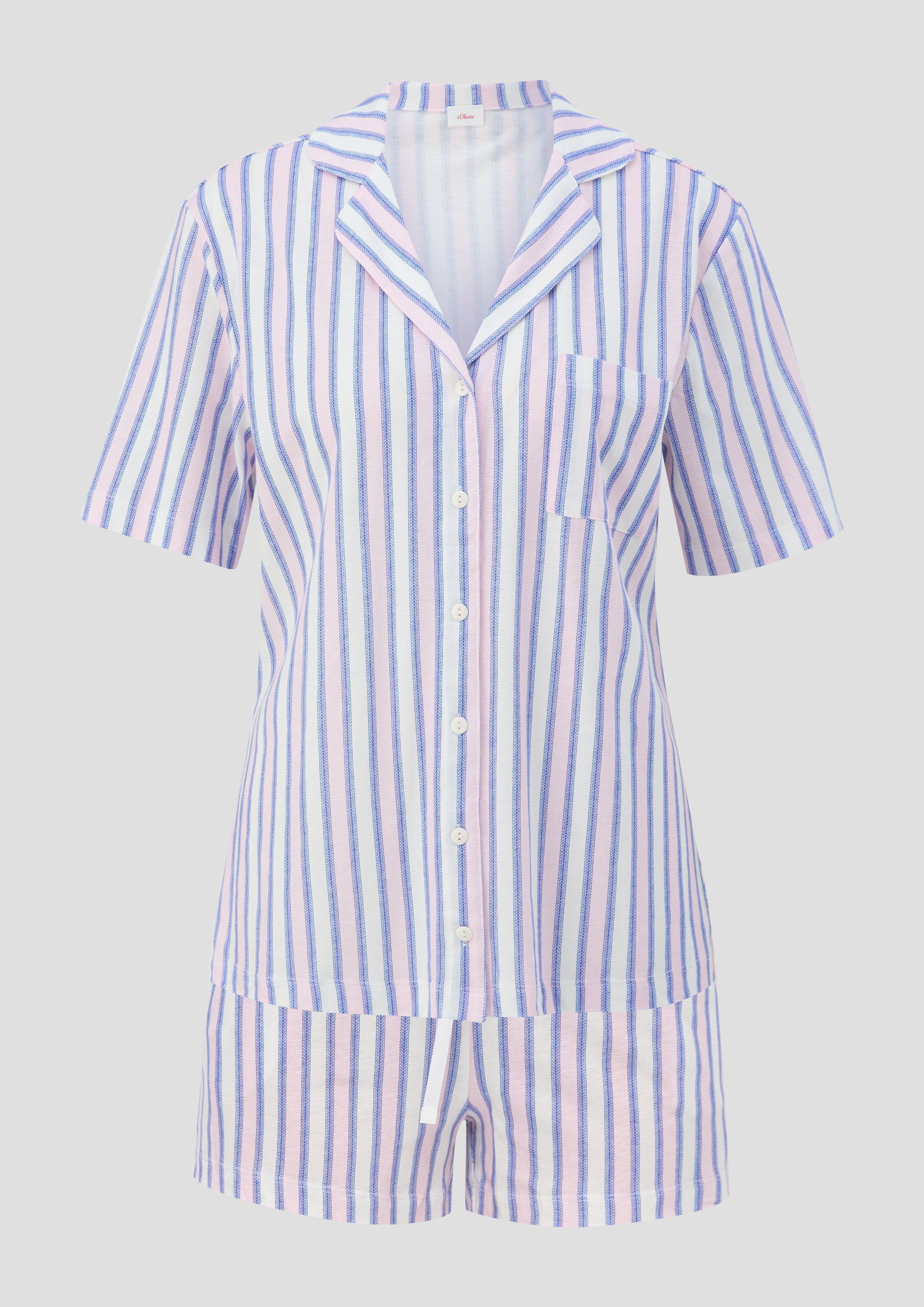 Kurzes Pyjama-Set mit All-over-Print  6009476-488