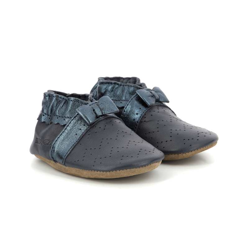 Chaussons cuir tannage vegetal Happy Mood