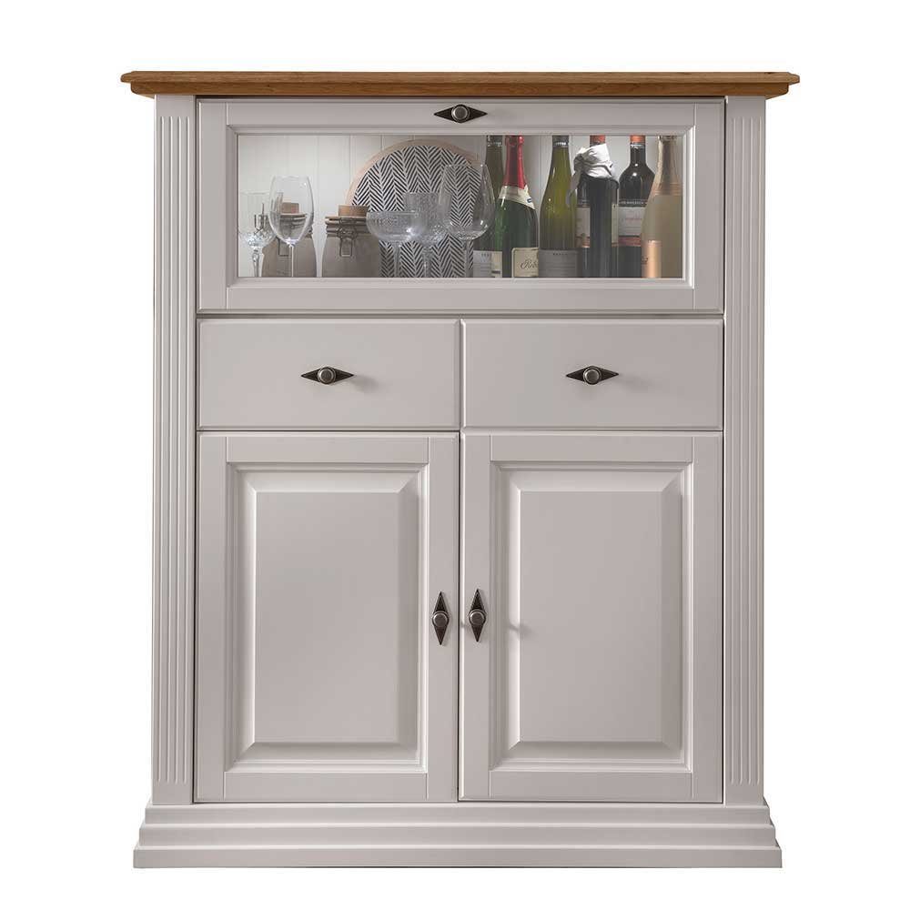 Pharao24 Barschrank Nadia aus Massivholz
