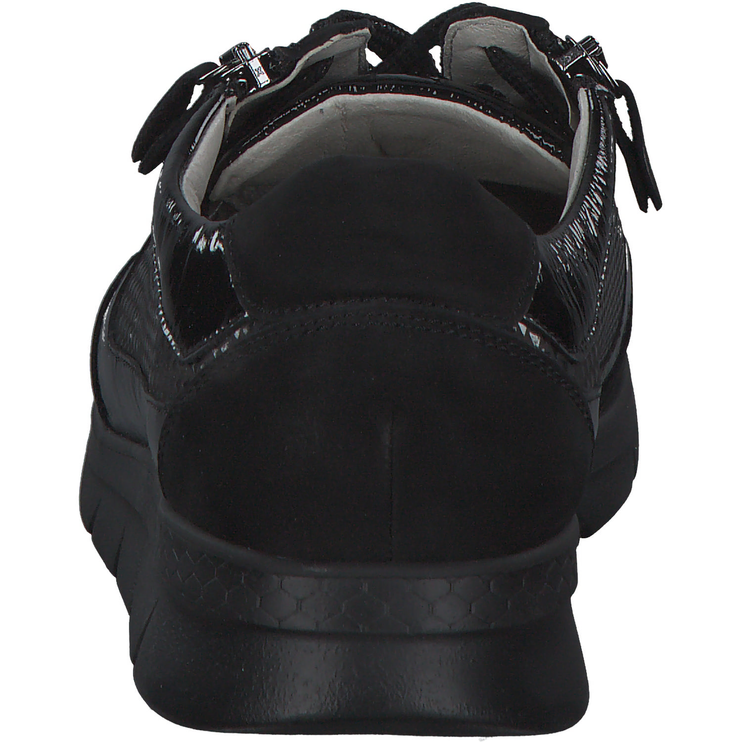 Waldläufer Jenny 661003, Schnürschuhe, Damen, Schwarz