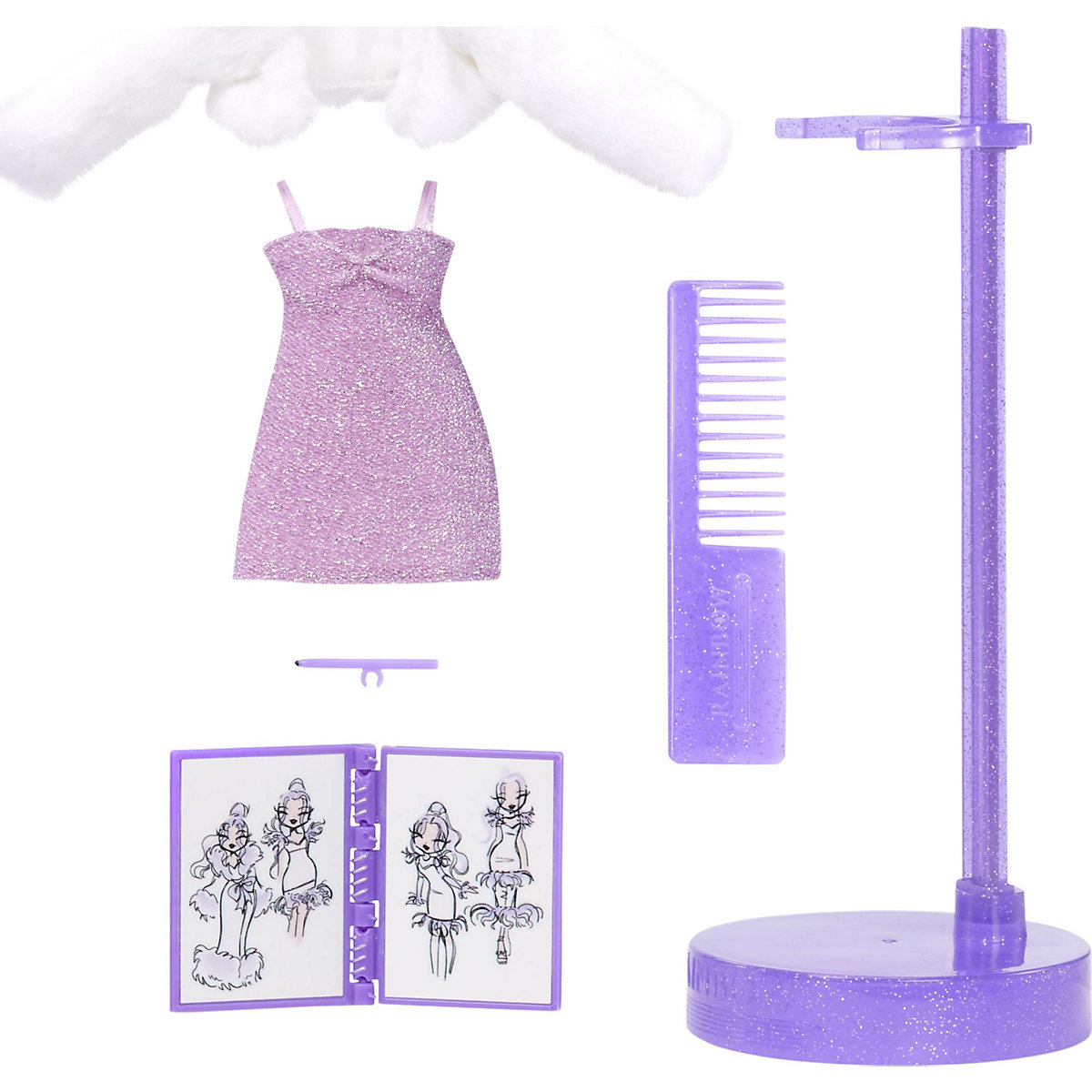 Rainbow High Fantastic Fashion Doll- Violet (purple)