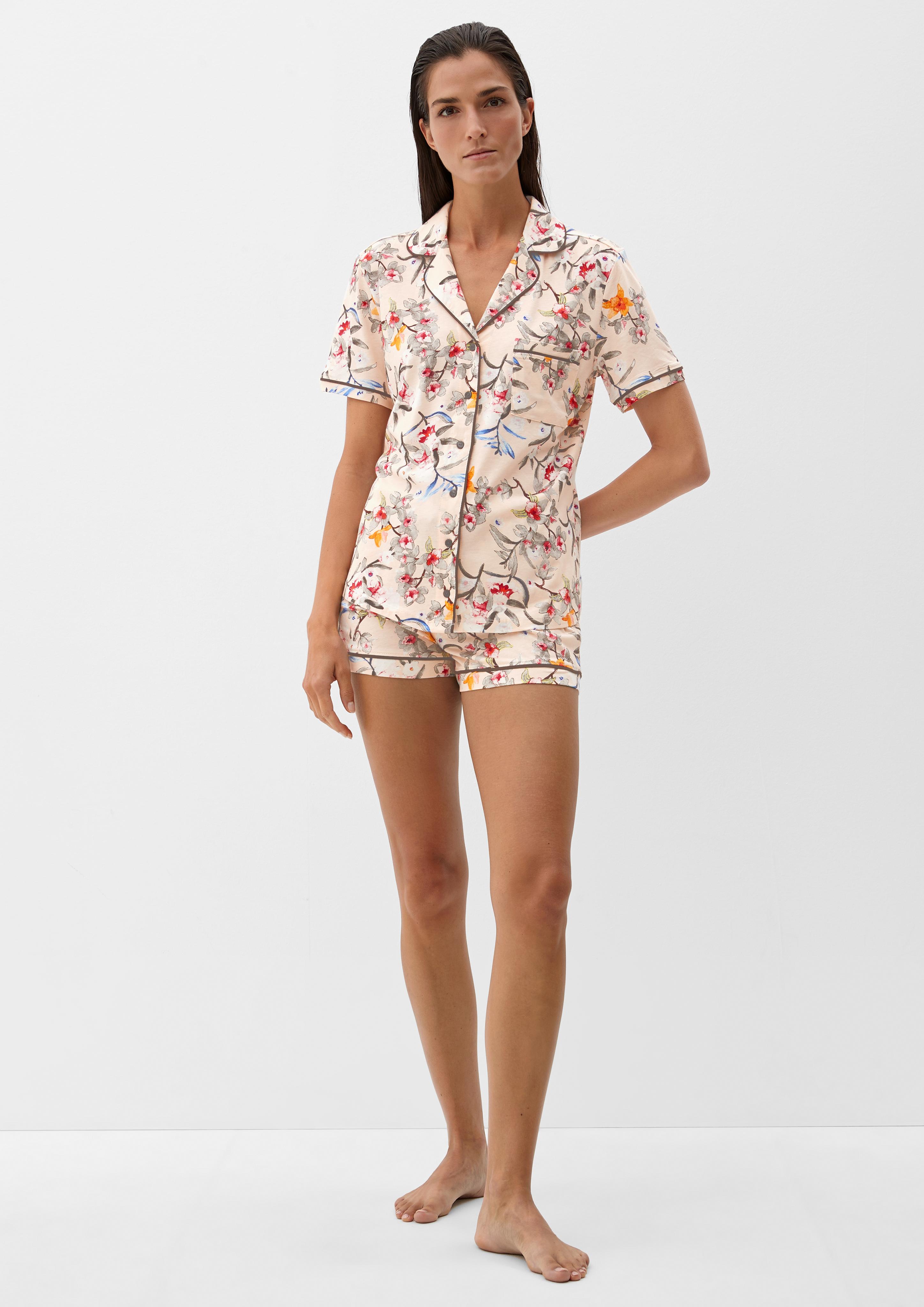 Kurzer Pyjama  6005423-4W58