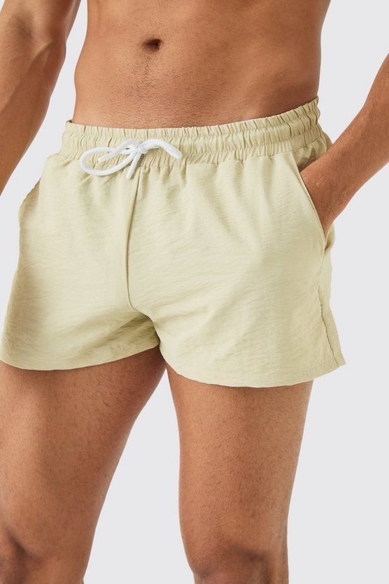 Super kurze Badehose in Knitteroptik