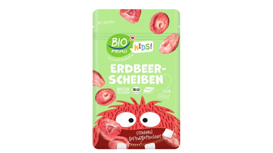 BIO PRIMO Kids Bio Erdbeerscheiben 25 g