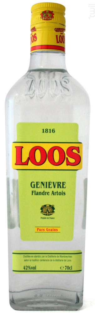 Gin Claeyssens Genièvre De Loos Distillerie Claeyssens