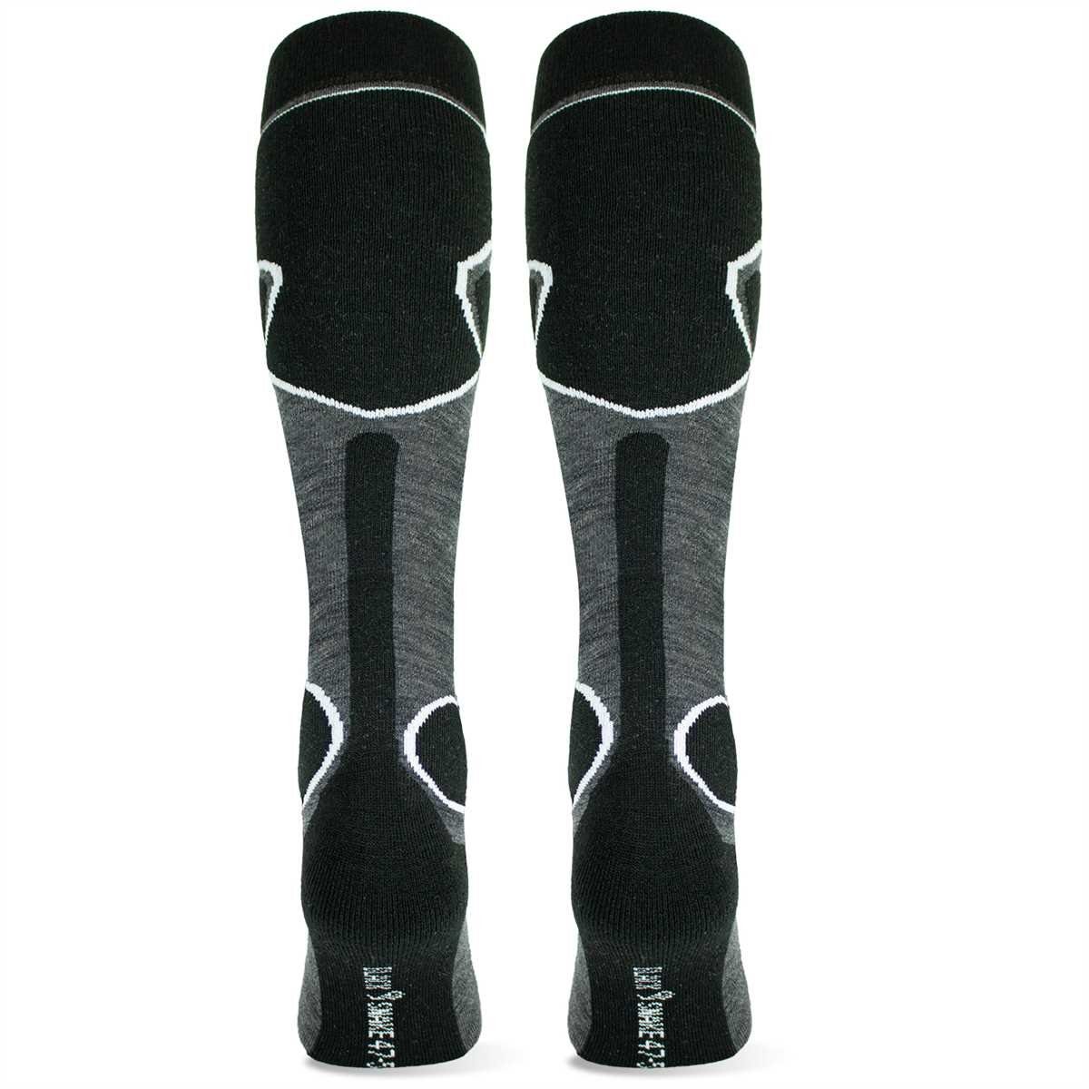 Black Snake Skisocken high protection (2-Paar) gepolsterte Funktionssocken Ski Snowboard Sportsocken