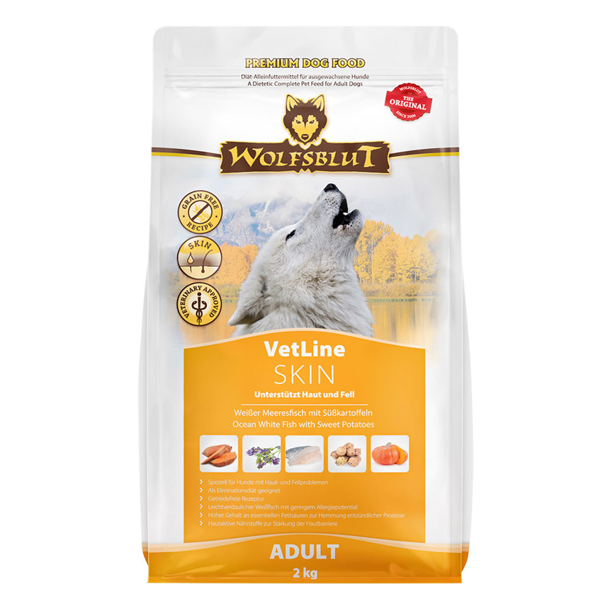 Wolfsblut VetLine Skin Weißer Meeresfisch kaufen bei ZooRoyal