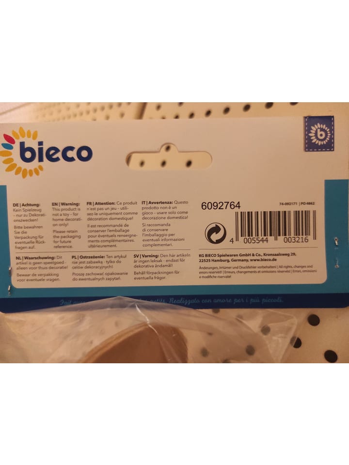 Bieco Spielwaren Messlatte Zoo in Mehrfarbig günstig kaufen onesize