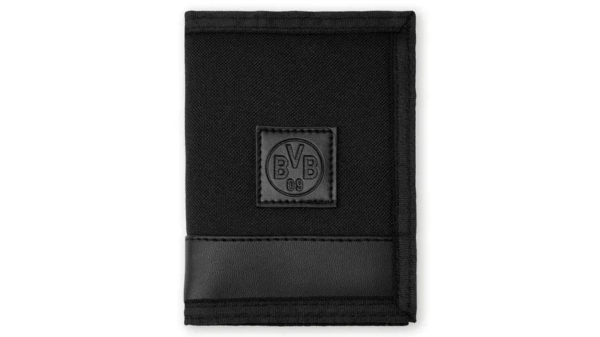 BVB Geldbörse schwarz schwarz