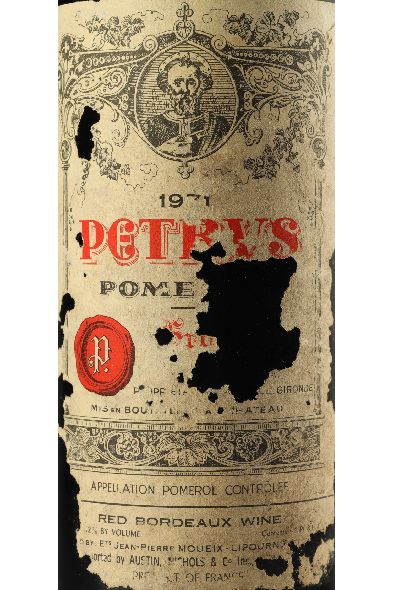 Petrus 1971, Pomerol