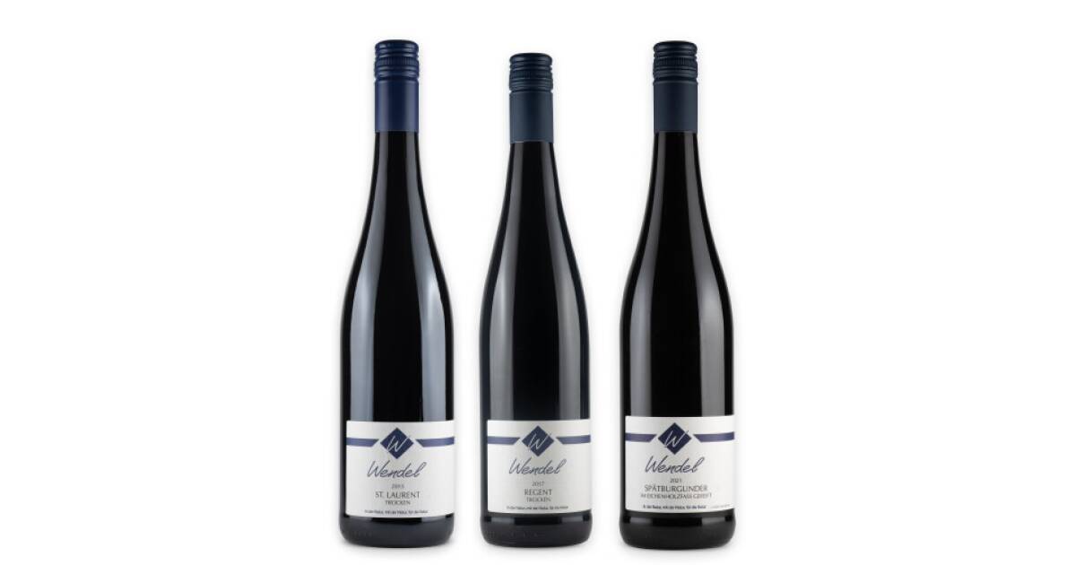 Rotweine trocken 3 Flaschen von Weingut Klaus und Judith Wendel günstig bei wein.de kaufen