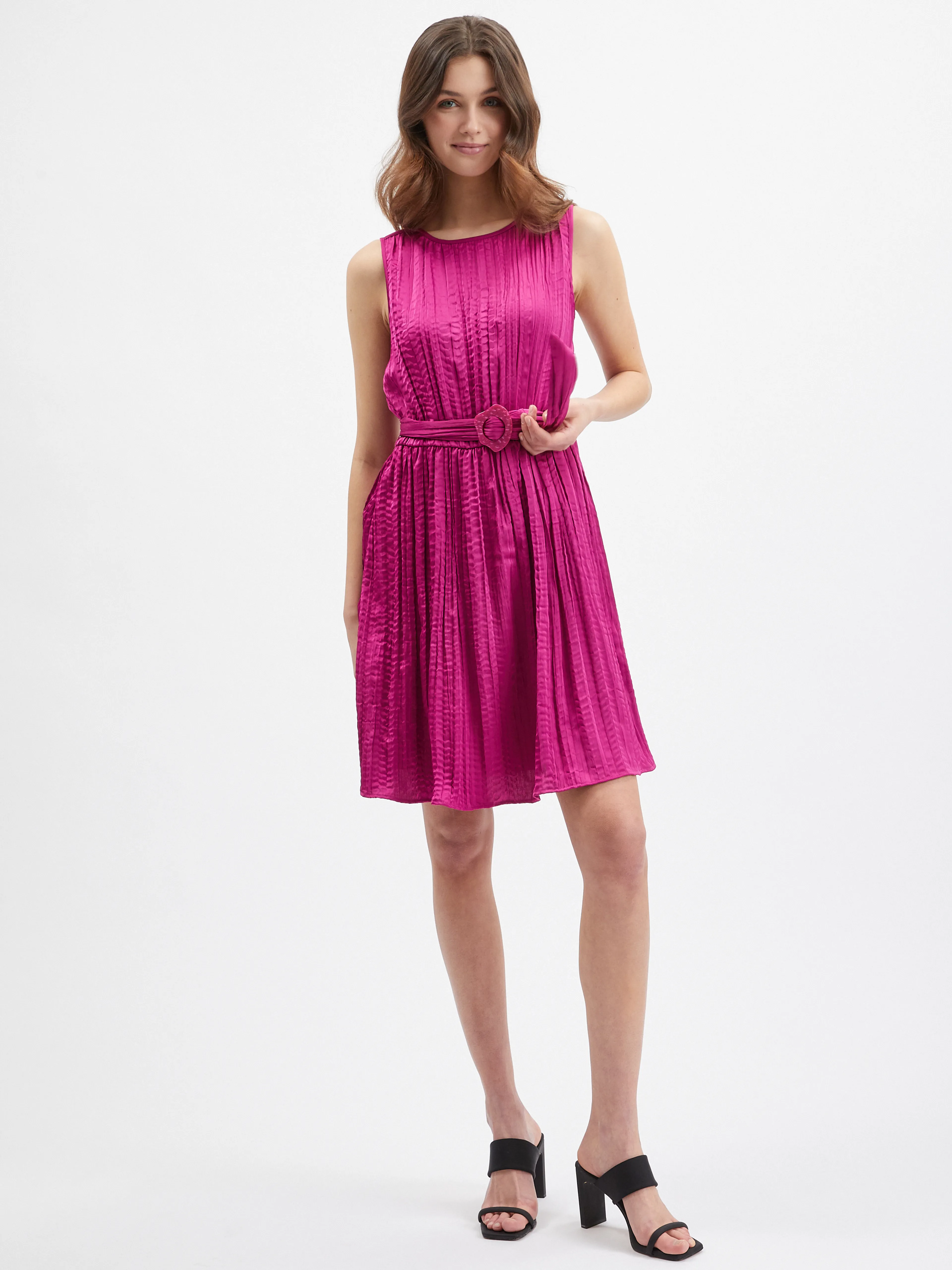 Dunkelrosa Damenkleid ORSAY