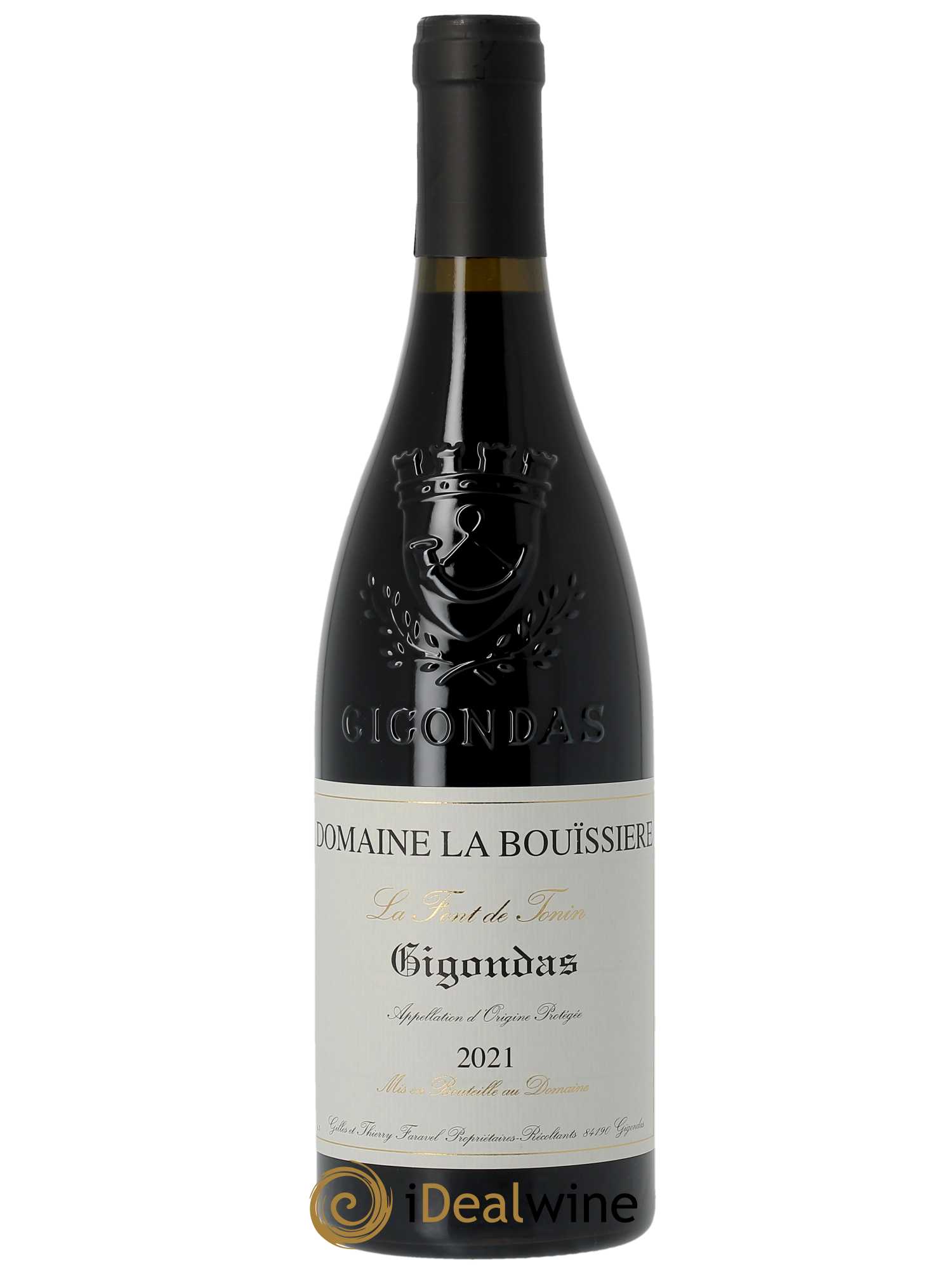 Gigondas La Font de Tonin La Bouïssière  2021 - Lot de 1 Bouteille