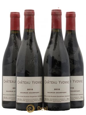 Saumur-Champigny Château Yvonne  2016 - Lot de 4 Bouteilles