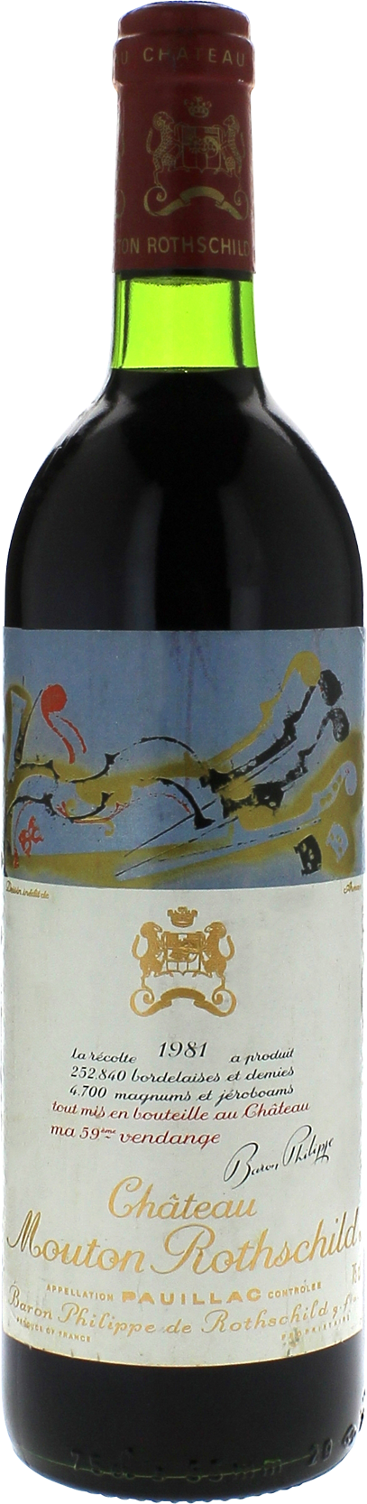 Mouton rothschild 1981