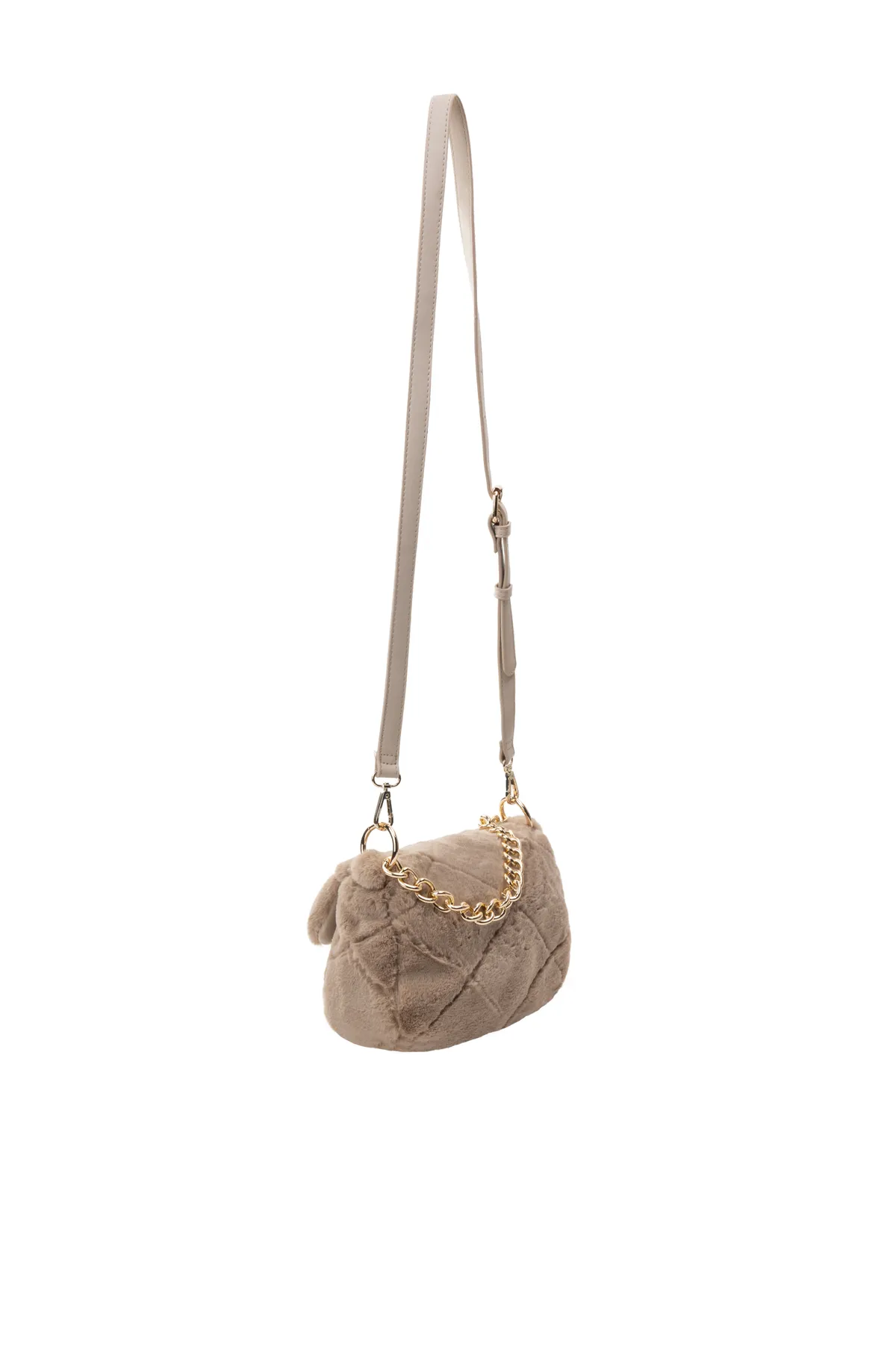 Faina  Schultertasche aus Kunstfell Zitha