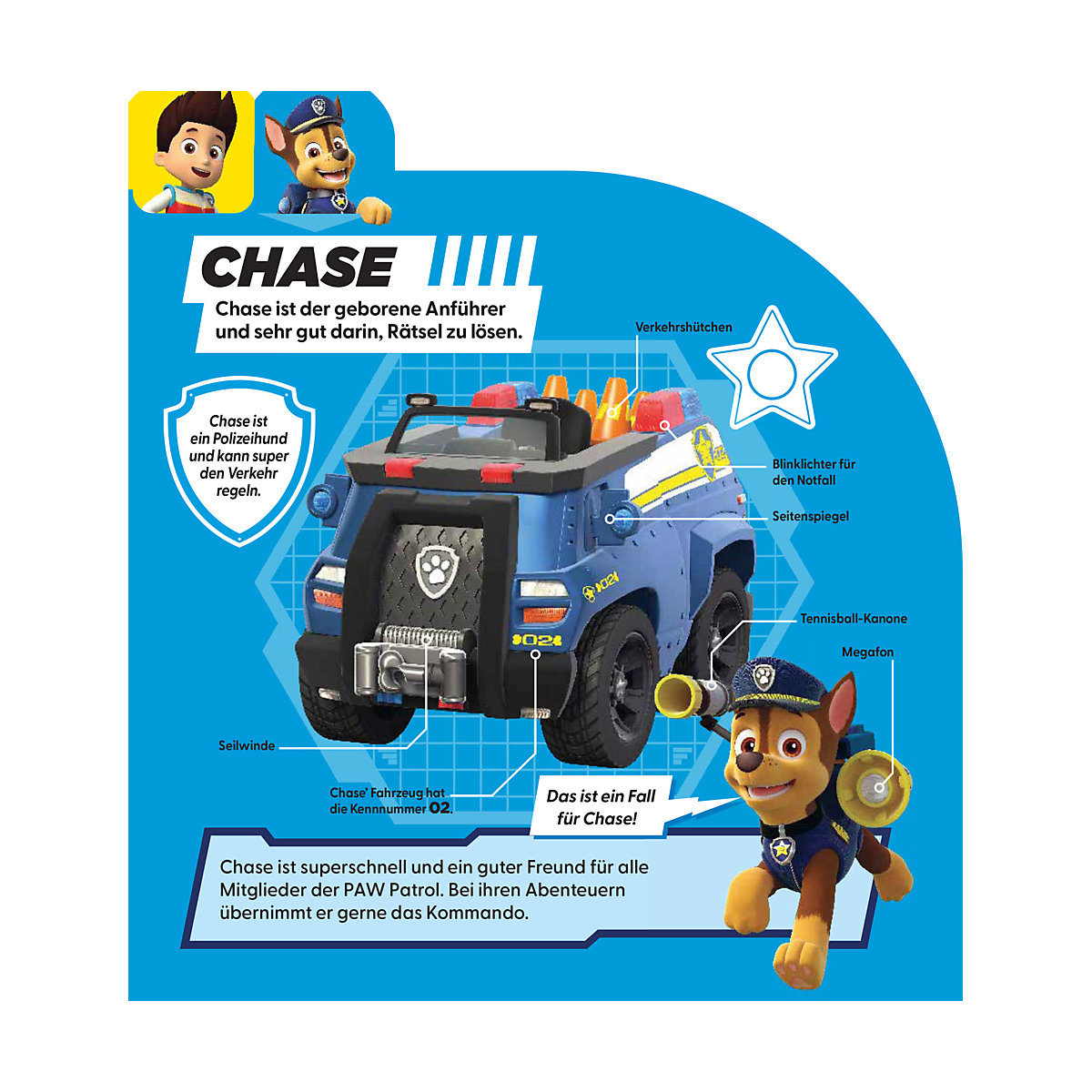PAW Patrol: Meine liebsten Fellfreunde - Erfahre alles über die PAW Patrol, ihre Fahrzeuge und ihre Ausrüstung!