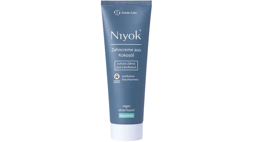Niyok Zahncreme aus Kokosöl - Spearmint 75 ml