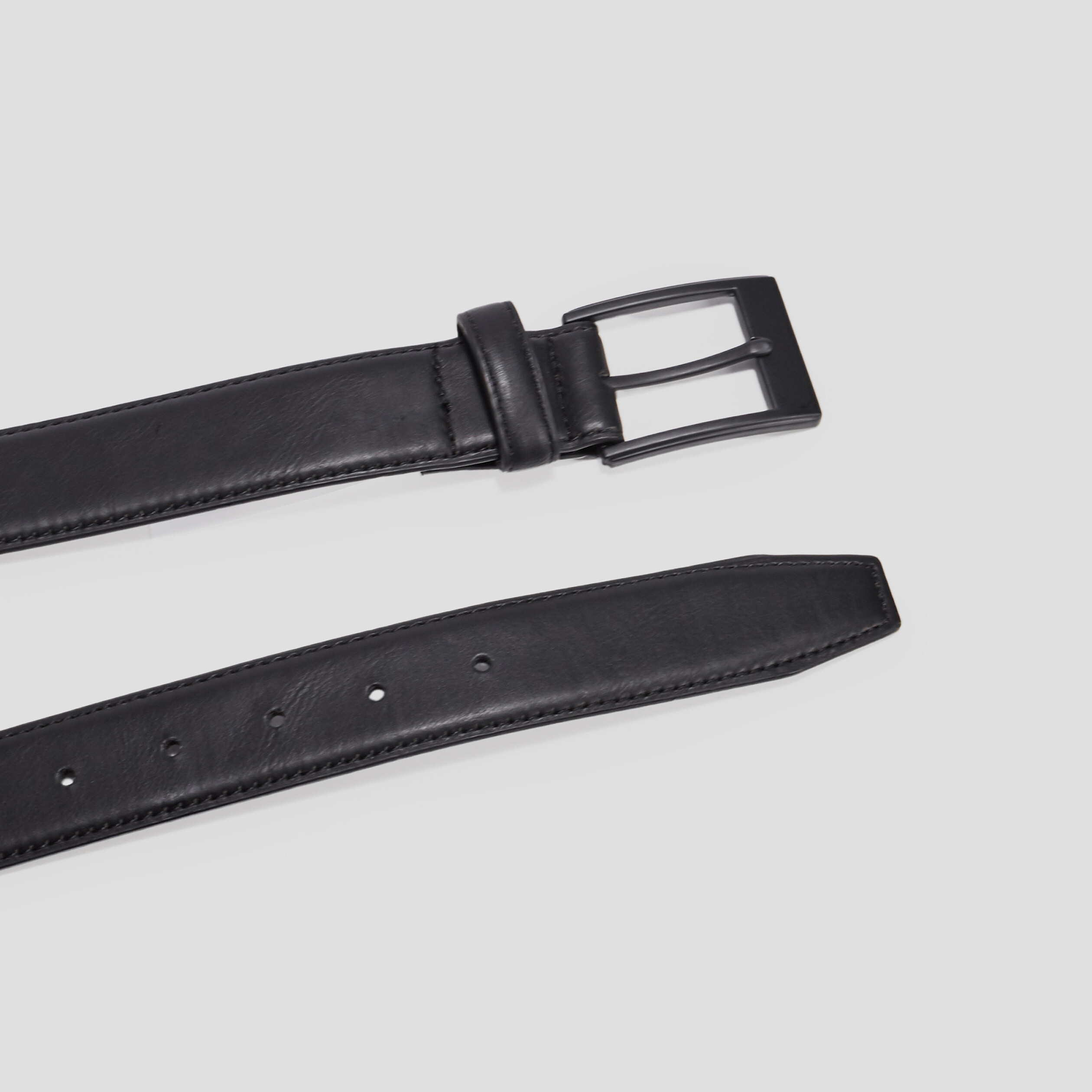 Ceinture à boucle noir homme | La Halle