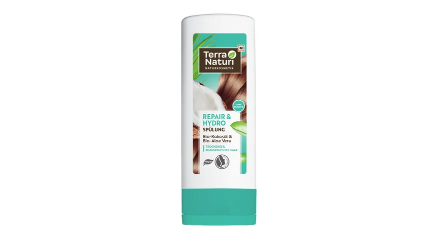 Terra Naturi REPAIR & HYDRO Spülung Bio-Kokosöl & Bio-Aloe Vera 200 ml