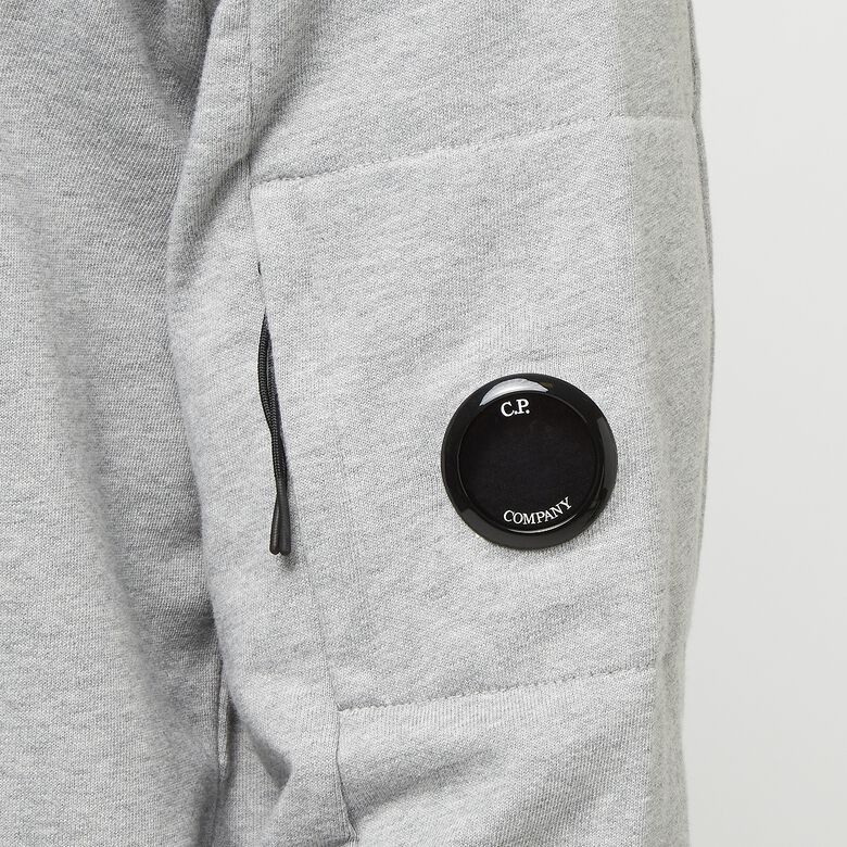 C. P. Company Diagonal Raised Fleece Sweatshirt grau