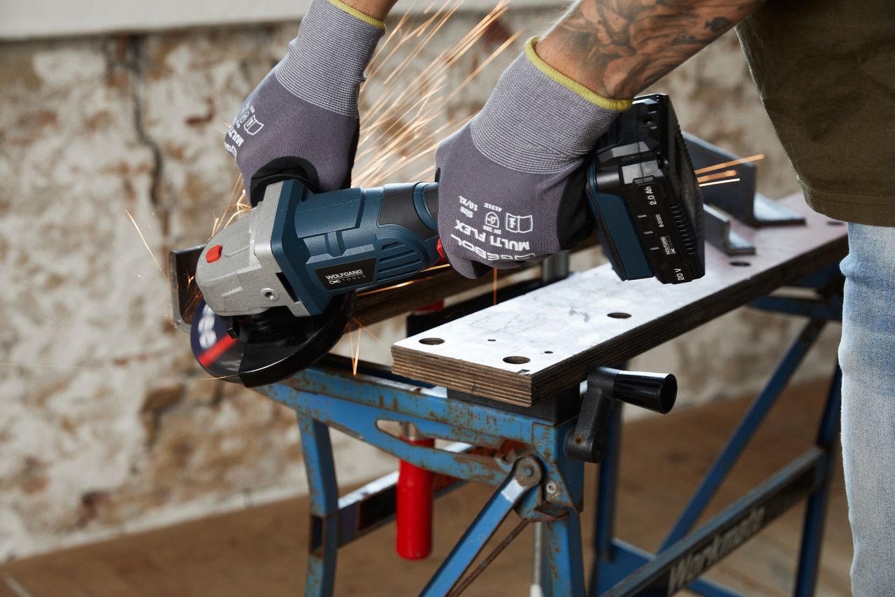 WOLFGANG TOOLS WOLFGANG Wolfgang Akku-Winkelschleifer 20v