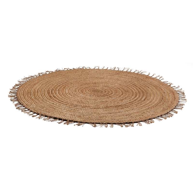 Tapis jute rond 140cm ABHA
