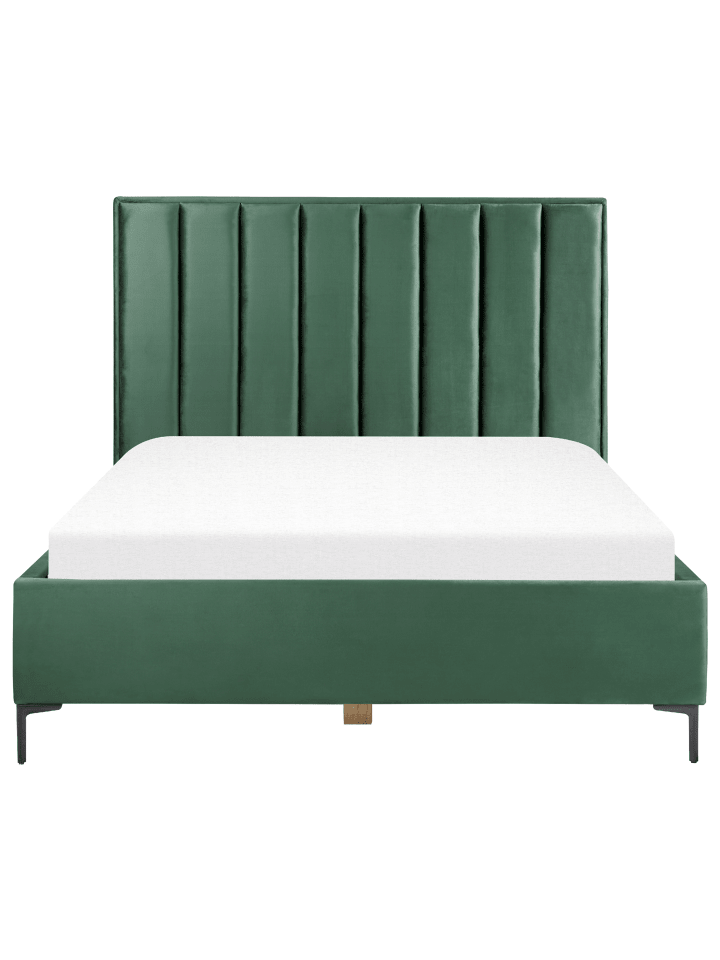 Beliani Schlafzimmer Set SEZANNE in Grün/Schwarz günstig kaufen onesize