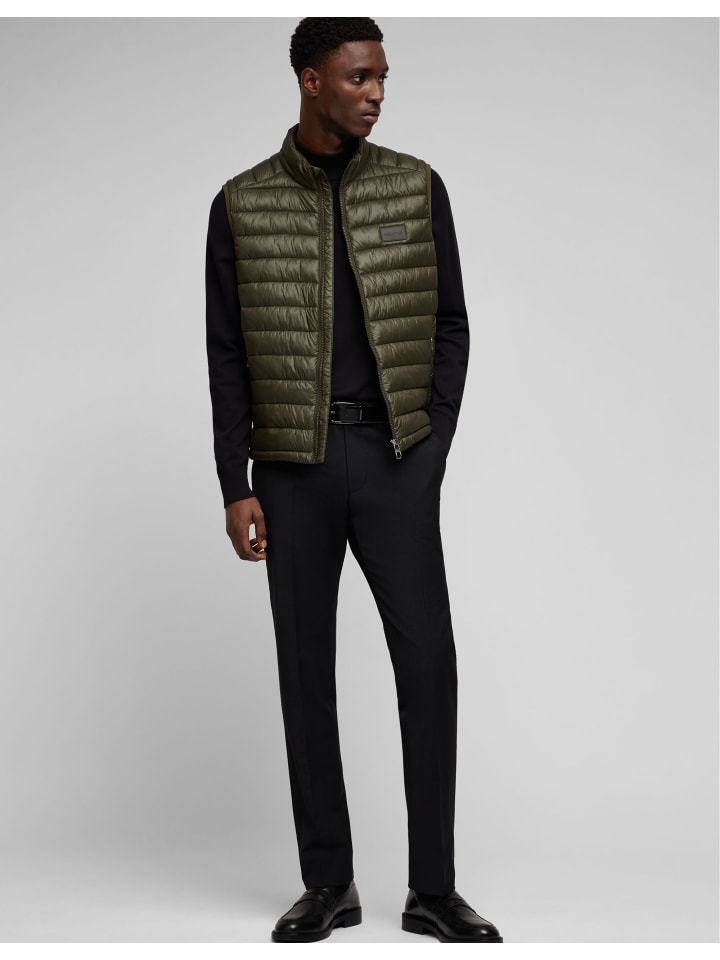 HECHTER PARIS Weste in dark green günstig kaufen