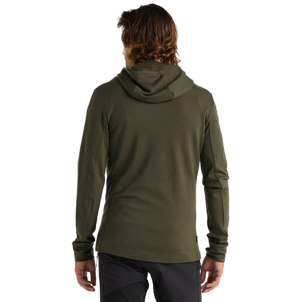 M QUANTUM III LS ZIP HOOD Herren - Wolljacke