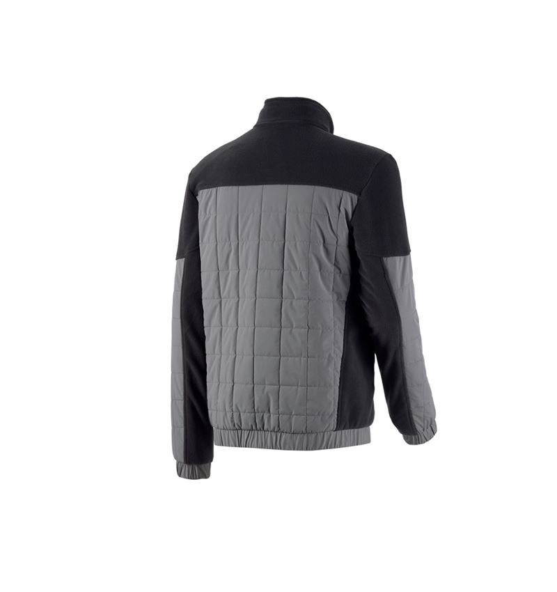 Hybrid Fleecejacke e.s.concrete