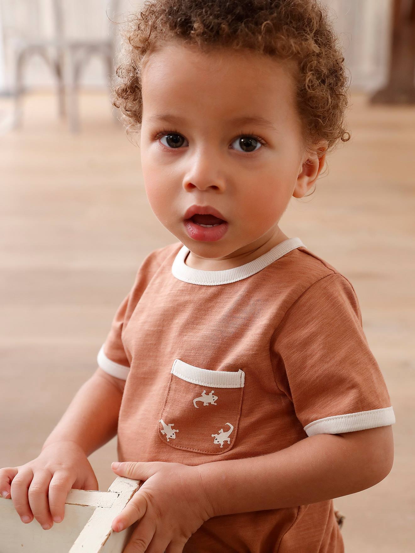 Vertbaudet Baby T-Shirt - braun
