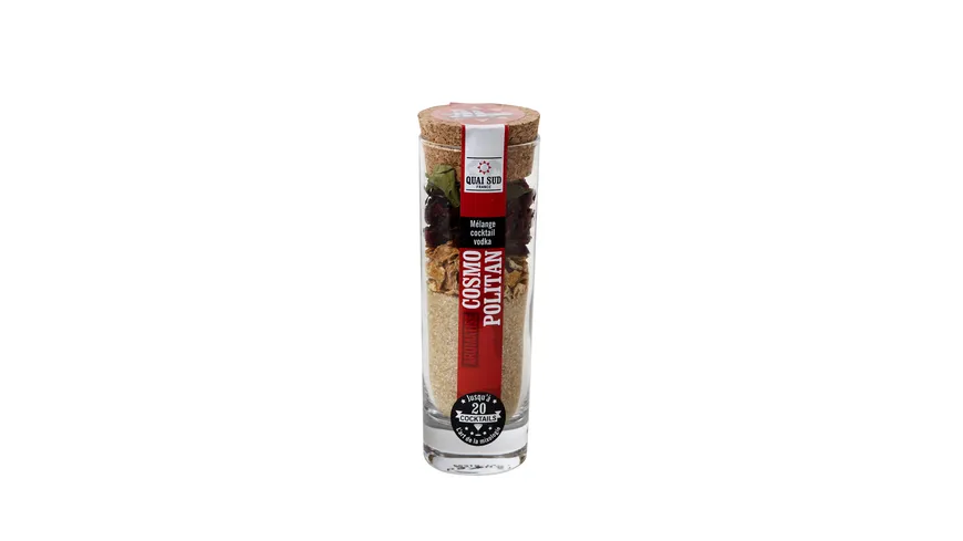 Quai Sud Cocktail Zubereitung für Cosmopolitan im Cocktailglas 100 g