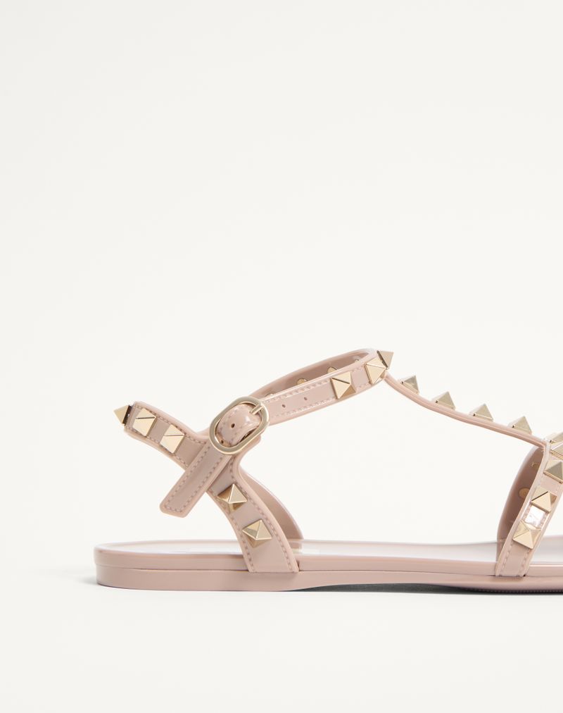 Sandália de borracha Rockstud Low