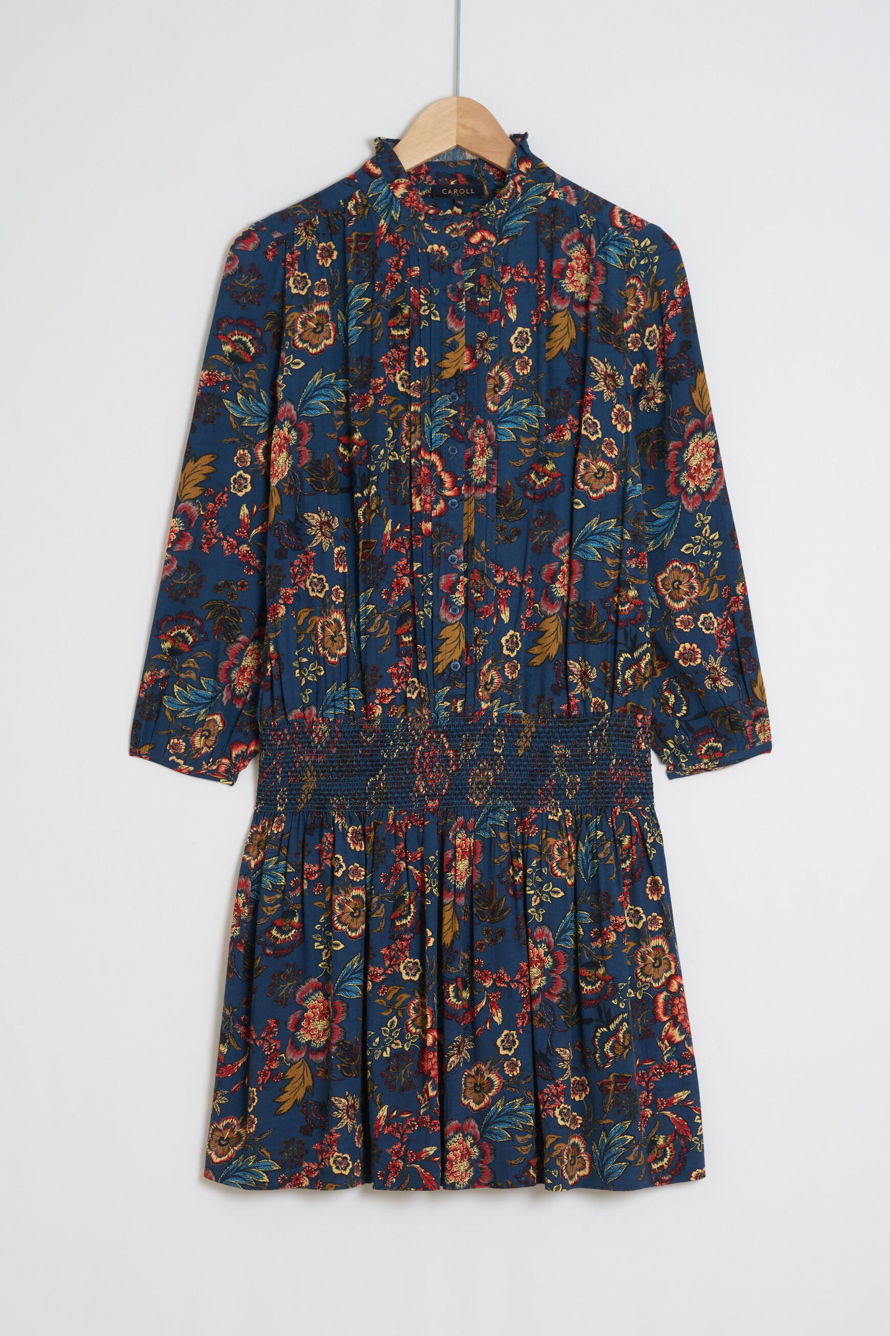 robe sybil bleu marine femme
