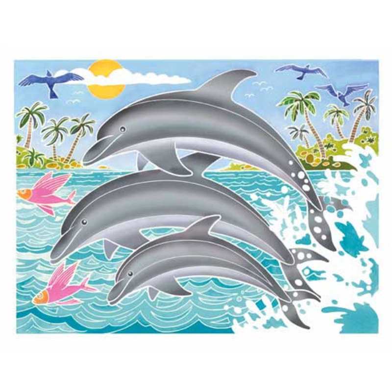 Aquarellum Dauphins Sentosphère