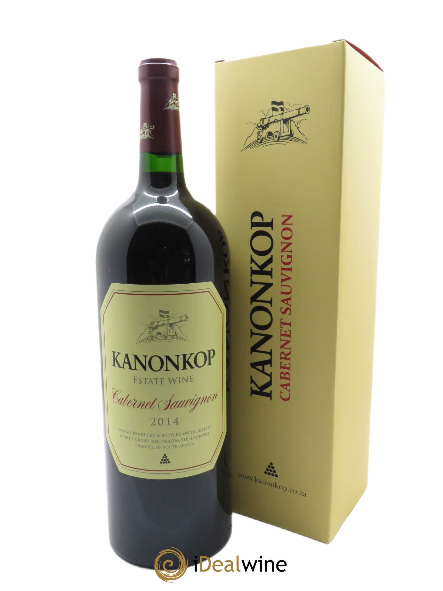 Stellenbosch Kanonkop Cabernet Sauvignon  2014 - Lot de 1 Magnum