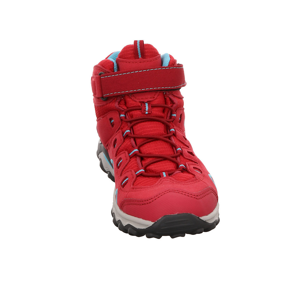 Jungen Schnürhalbschuhe Lucca Mid GTX Outdoorschuh Kinderschuhe Synthetikkombination uni Outdoorschuhe
