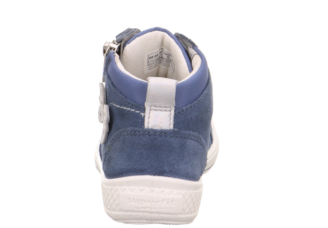 TENSY - Blau Sneaker high mit Reißverschluss