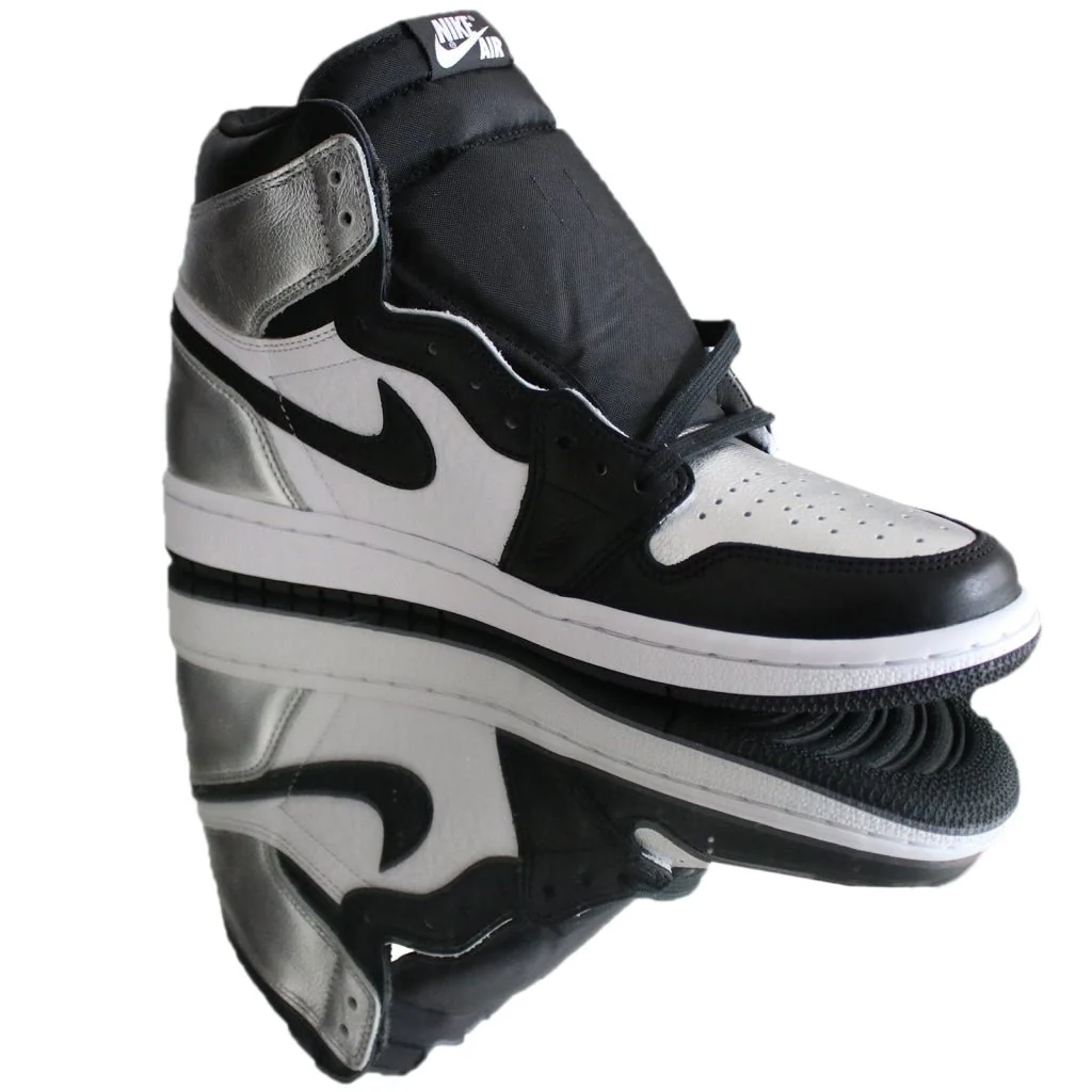Jordan 1 Retro High Silver Toe